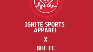 BHF FC x Ignite Sports Apparel